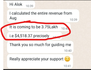 Mithu WhatsApp Proof