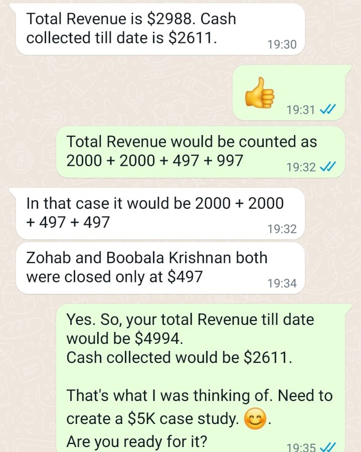 Wahab WhatsApp Proof