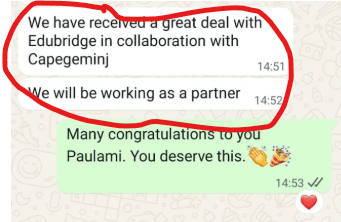 Paulami WhatsApp Chat Proof 2